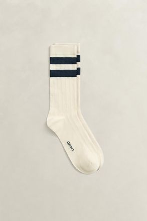 GANT Men Striped Sport Socks (43-45) CREAM