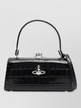 Vivienne Westwood doll extra large leather tote bag