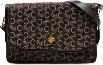 Celine Pre-owned Celine C Carriage Canvas Shoulder Bag Ladies A2BURDTQ2TXOZSRS