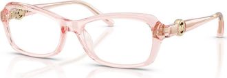 Michael Kors 54mm Round optical glasses in Pink at Nordstrom