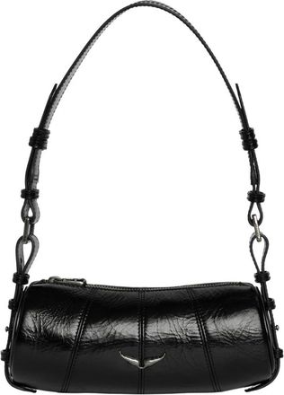 Zadig&Voltaire Le Roudoudou Vintage Schoudertas - Dames - Schoudertassen - Zwart - ONE Size - Leer - Tassen