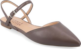 Journee Collection Women & apos;s SuperNatural Shades Narrow Width Martine Flats