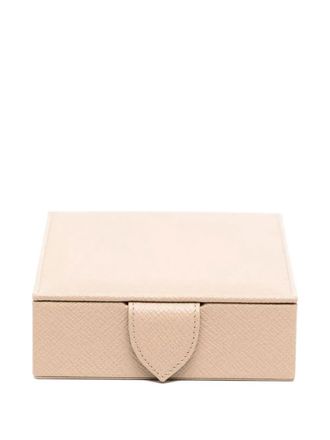 Smythson Leren doos - Beige