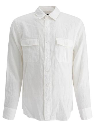Vince Linen Utility Shirt