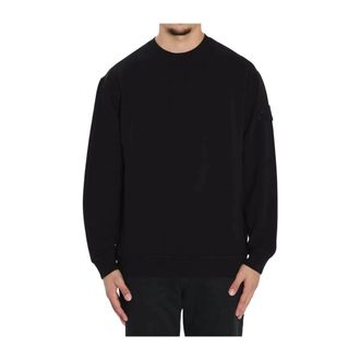 Stone Island Felpa Ghost - Heren - Sweatshirts - Zwart - XL - Katoen - Hoodies & sweatvesten