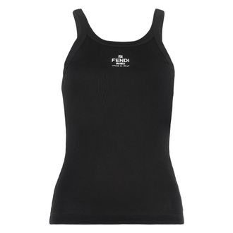 Fendi Mujer, Camisetas, Negro, Talla: L