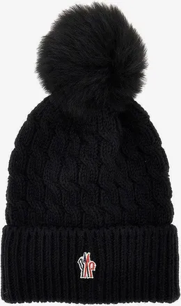 Moncler Cappello in lana con pon pon - MONCLER GRENOBLE - gender_Woman
