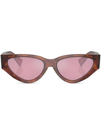 Miu Miu Eyewear cat-eye frame sunglasses - women - Acetate - 54 - Black