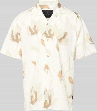 Jack & Jones Regular Fit Freizeithemd mit Resortkragen Modell PALERMO in Offwhite, Gr&ouml;&szlig;e XXL