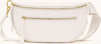 Hammitt Hammitt Charles Crossbody Calla Lily White Brushed Gold Lrg