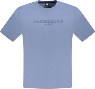 North Sails Hombre, Camisetas, Azul, Talla: S