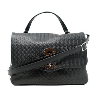 Zanellato Dames, Tassen, Zwart, Maat: ONE Size Leer