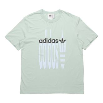 adidas originals SS20 R.V.Y Printing Short Sleeve Green FM2220