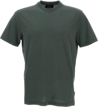 Zanone Short-Sleeved T-Shirt with Crew Neckline