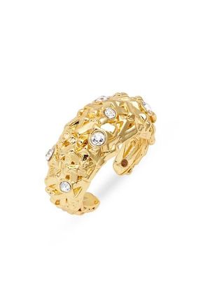 Karine Sultan Crystal Nest Ring in Gold at Nordstrom
