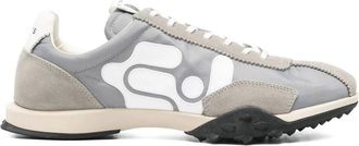 Eytys Eros Logo-detail Suede Sneakers