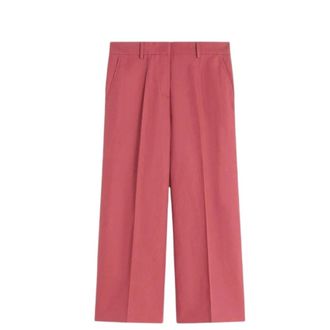 Max Mara Wide Trousers, female, Pink, Size: 3XL Weekend Trousers