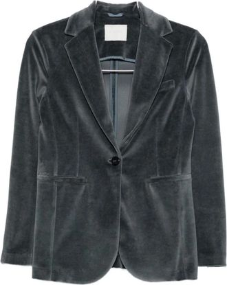 Circolo 1901 Colbert met inkeping revers - Dames - Blazers - Blauw - L - Jassen