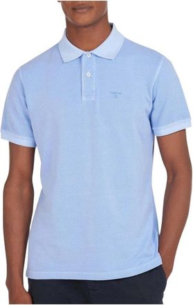 Barbour Polo Shirt - Heren - Polos - Blauw - S - Katoen - Tops