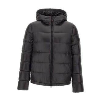 Peuterey Honova LKS Linear Jacket - Heren - Gewatteerde jassen - Zwart - M - Leer - Jassen
