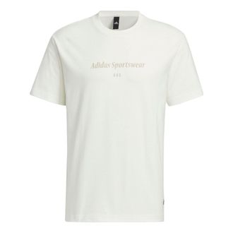 adidas Sportswear Lounge Graphic T-shirt White IP4992