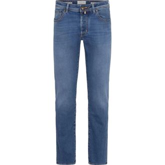 Jacob Cohen Slim-fit Jeans, male, Blue, Size: W35 Bard Slim Fit Jeans