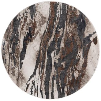 Safavieh Alfombra lana/algod&oacute;n gris oscuro/beige 160 x 160 cm