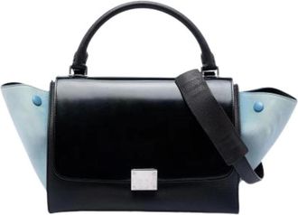 Celine Pre-owned Handbags, female, Black, Size: ONE SIZE Pre-owned The Trapeze Handbag