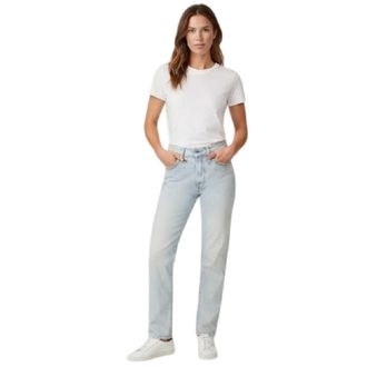 Levi's 511 katoenen slim-fit jeans voor dames (Blauwe Lichte Hemel)
