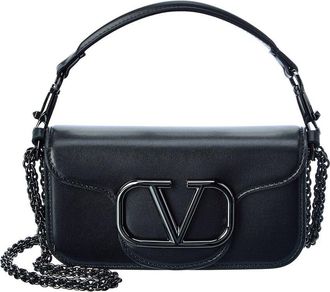 Valentino Vlogo Loco Small Leather Shoulder Bag