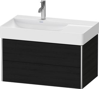 Duravit Duravit Xsquare Mueble Bajo Lavabo Suspendido, 2 Cajones, Lavabo