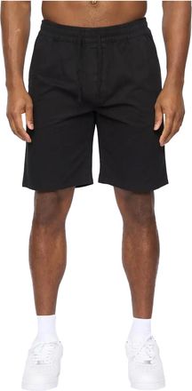 Crosshatch Heren Blansmoore Rekbare Regular Casual Korte Broeken (Zwart)