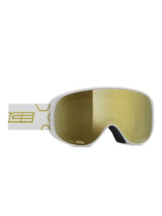 Salice elasticated-strap ski goggles - unisex - Fabric/Plastic - One Size - White