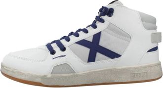 Munich Dome 17 - Heren - Sneakers - Wit - 42 EU - Polyester - Schoenen