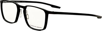 Porsche Design Mens 55mm Black Opticals