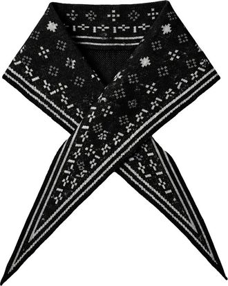 Saachi Saachi Foulard Knit Triangle Scarf