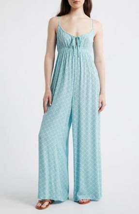 Rip Curl Half Moon Bay Maxi Sundress in Sea Blue at Nordstrom, Size Xx-Large