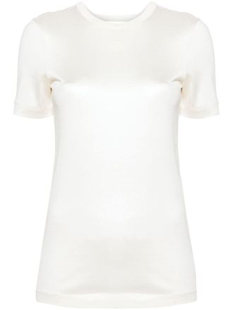 Loewe T-shirt con nodo - Toni neutri
