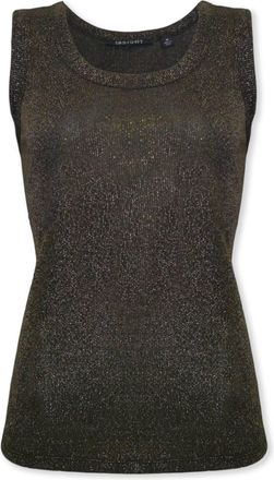 Insight Womens Solid Tank In Black Gold