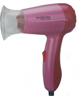 Trade Shop Trade Shop - Mini Asciugacapelli Da Viaggio 800w Phon Phono Portatile Capelli Hair Style