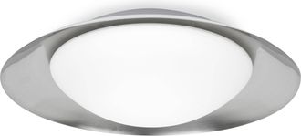 Netlighting Side Led Nickel Ceiling Lamp 20W