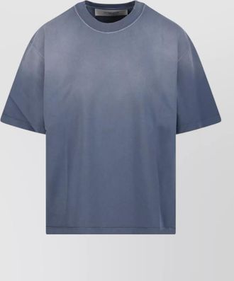 Golden Goose boxi logo patch crew neck t shirt