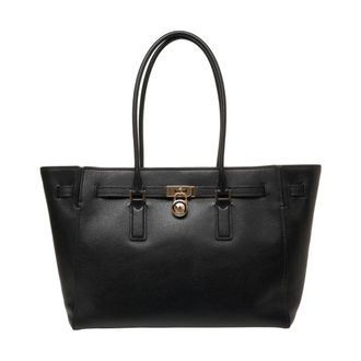 Michael Kors Tote Bags, female, Black, Size: ONE SIZE Elegant Black Shopper Bag