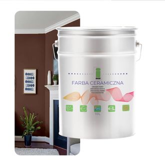 OEM Pintura Cer&aacute;mica Lavable Marr&oacute;n 10l Tienda De F&aacute;brica