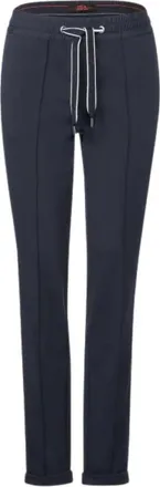 Cecil Broek - Dames - Broeken - Blauw - Maat: XL