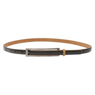 Louis Vuitton Pre-owned Belts, female, Black, Size: ONE SIZE Pre-owned Vintage Leather Belt