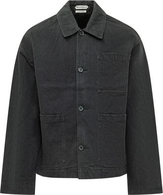 J.W.Anderson Patch Pocket Jacket - Heren - Zomerjassen - Zwart - M - Jassen