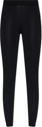 Balenciaga Logo Leggings - Dames - Leggings - Zwart - M - Polyester - Broeken