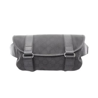 Gucci Pre-owned Vintage Nylon Belt Bag - unisex - Gucci Vintage - Vintage Belt Bags - Black - ONE SIZE - Pre-owned