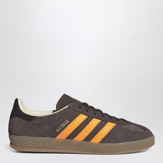 adidas Originals Sneaker Gazelle Indoor Brown / Lucid Tangerine / Wonder White